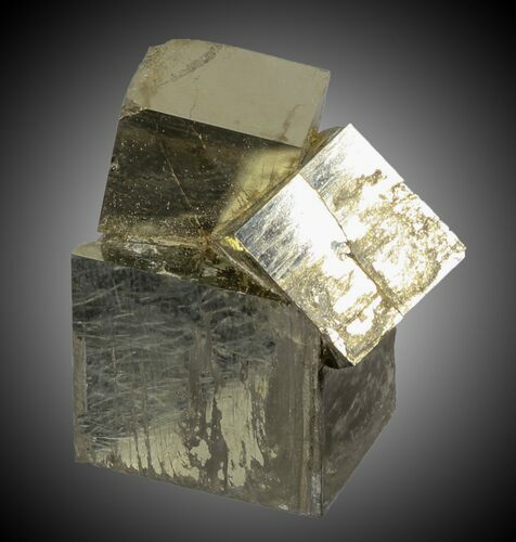 Pyrite Cube Cluster - Navajun, Spain #31024